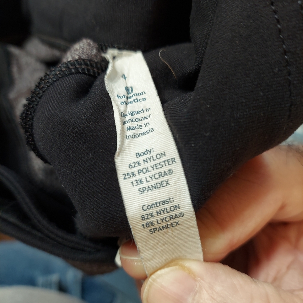 Lululemon Wunder Under Herringbone Color Block La… - image 5